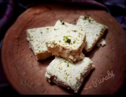 Nolen gurer kalakand recipe